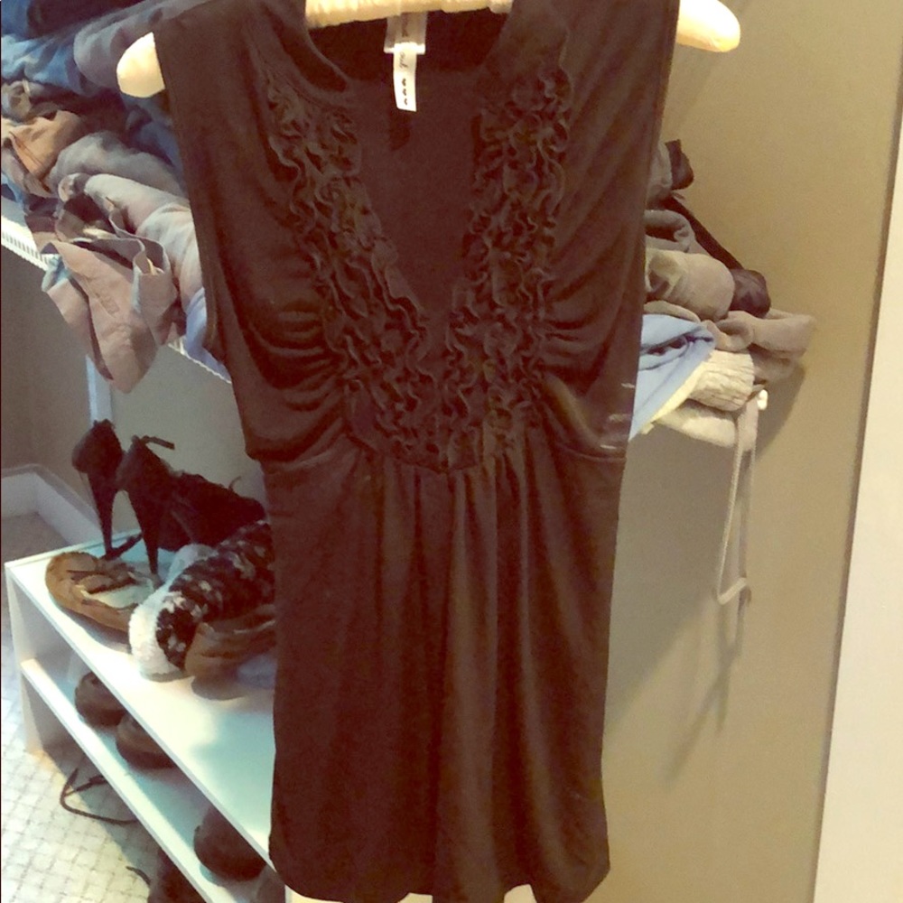 Beautiful Never been worn black dress shirt
